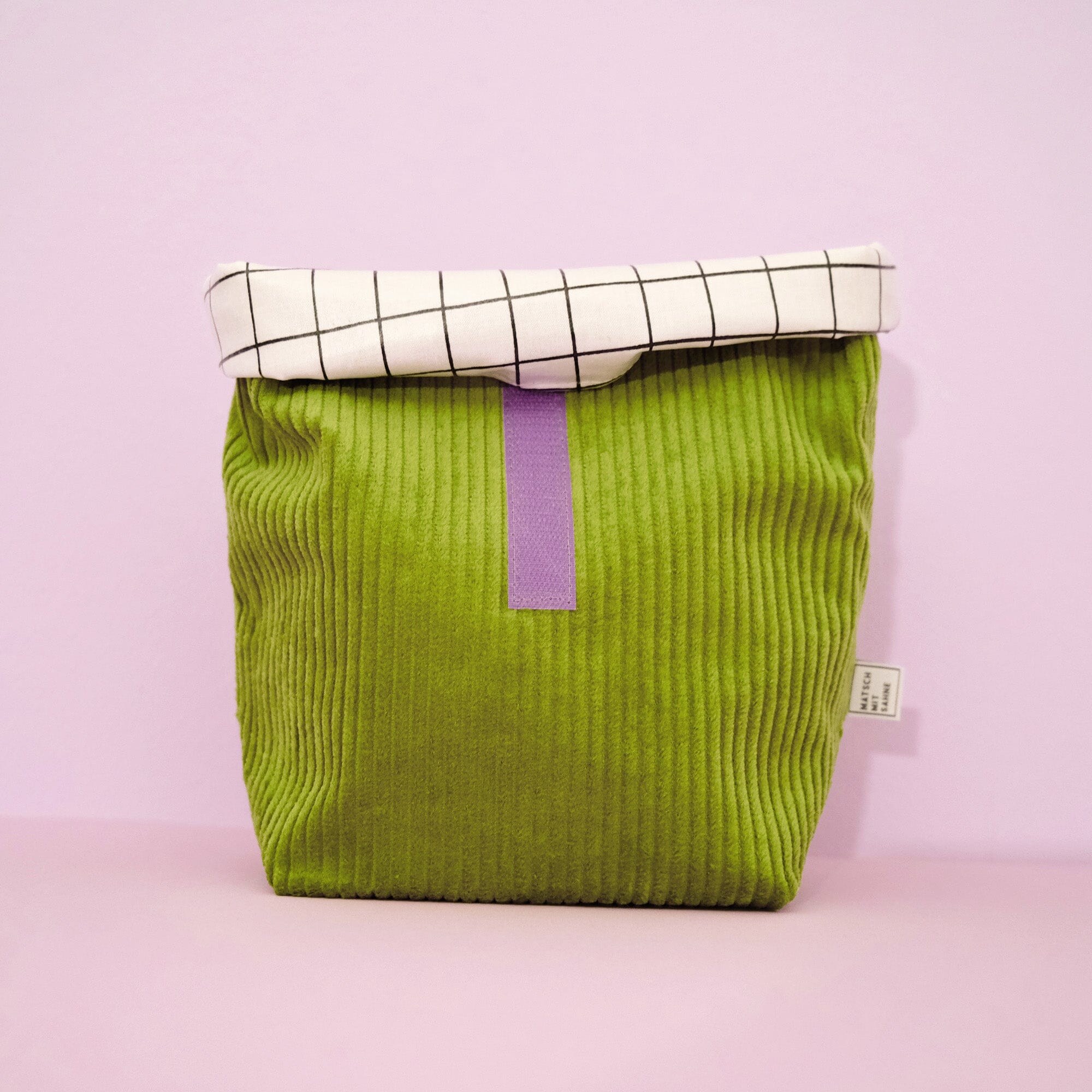 Lunchbag Lunchbag Matsch mit Sahne Pistazie / Lavendel