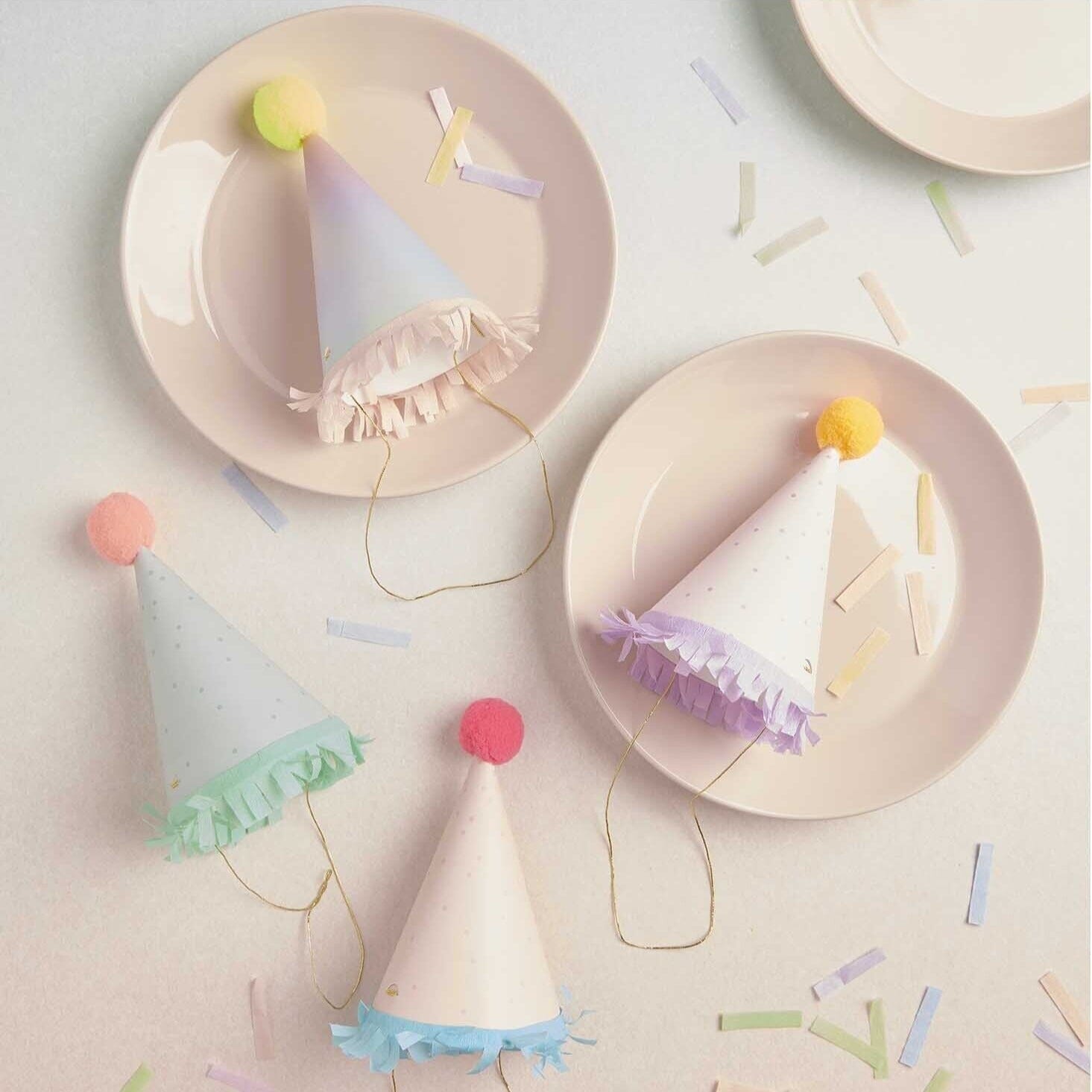 Mini Partyhüte "Futschikato" Rico Design