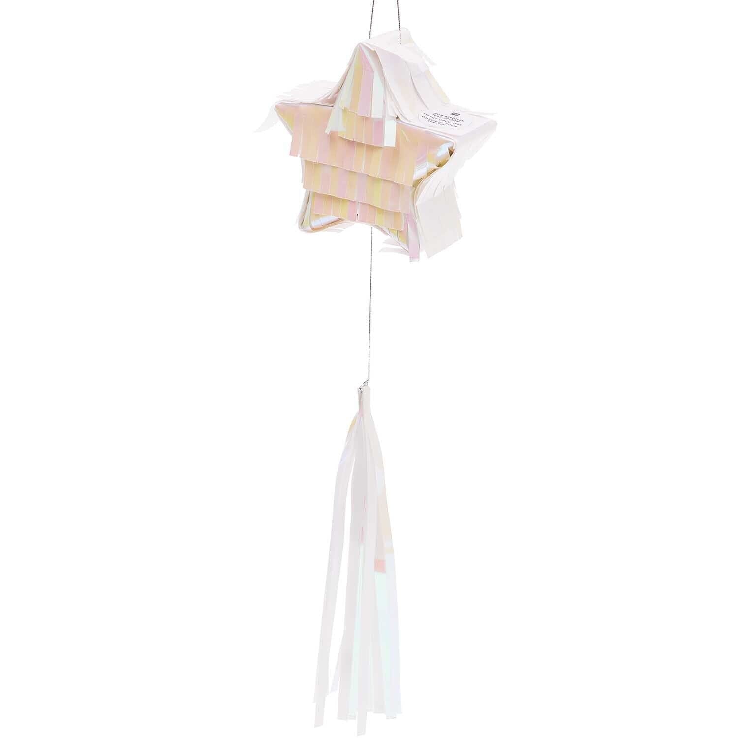 Mini PIÑATA "Stern" Ballon Rico Design Irisierend