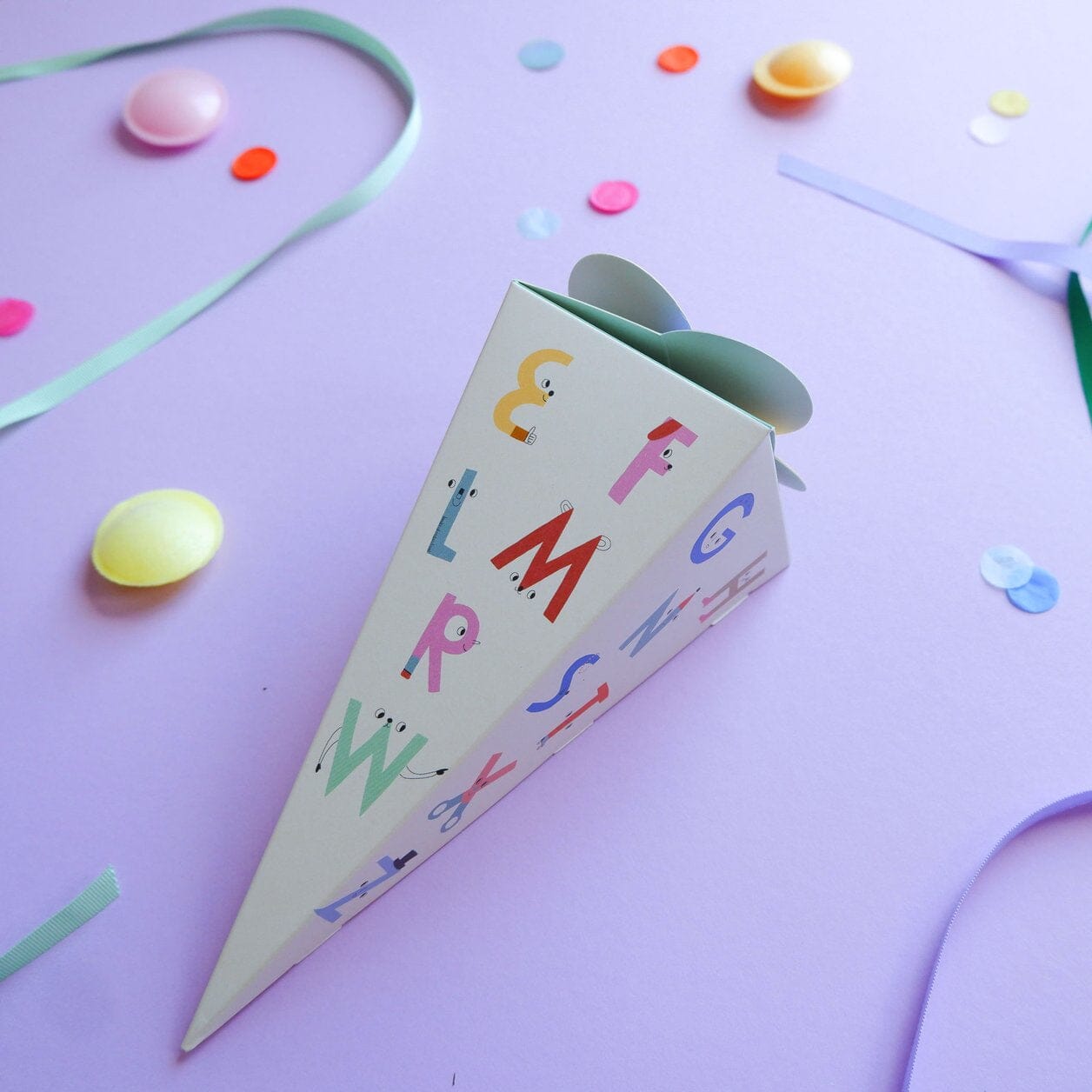 Mini Schultüte "Alphabet" Schultüte tinyday