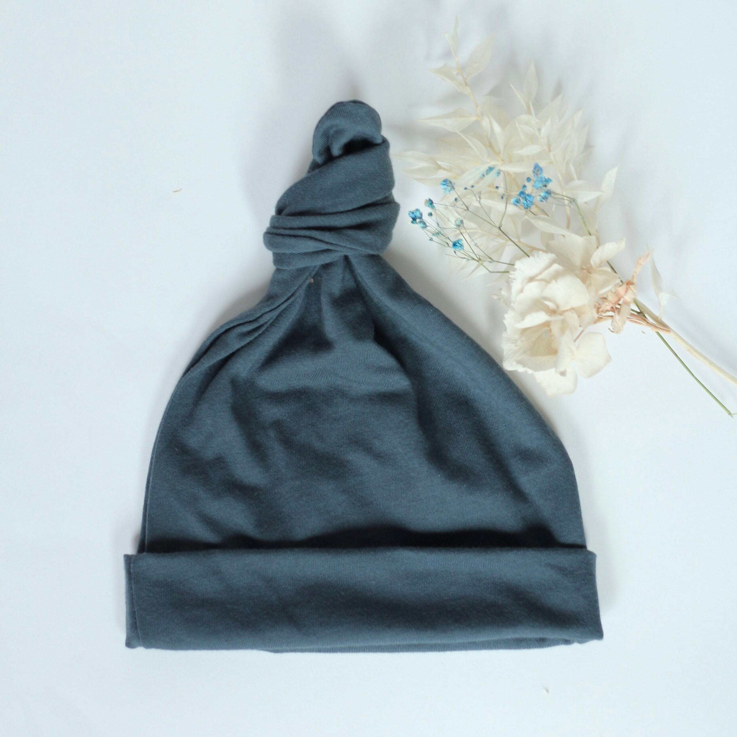 Mütze "Baby Hat" Mütze Little Wombat 7-12 Monate Smokey Blue