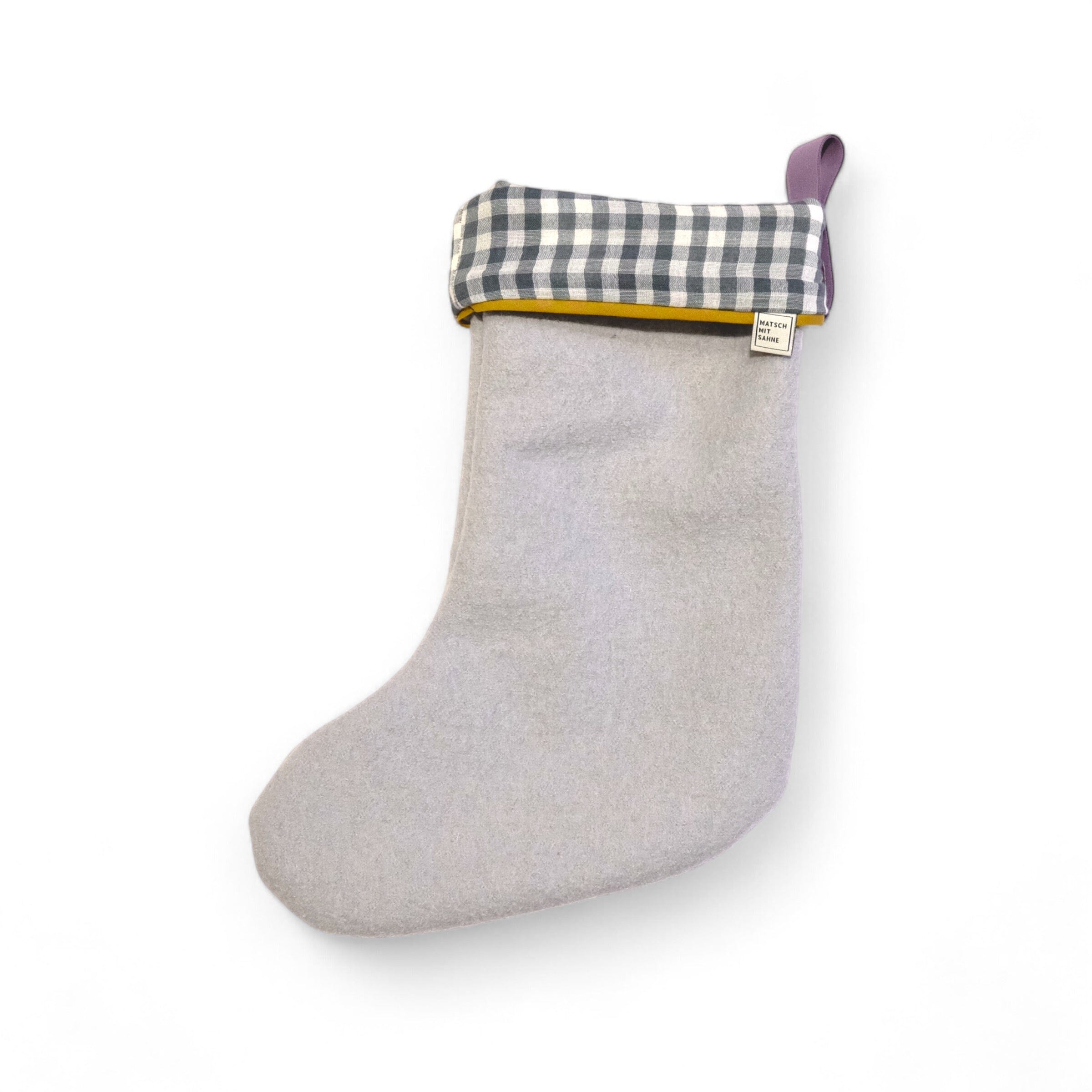 Nikolausstiefel Nikolausstiefel Matsch mit Sahne Wolle Mint
