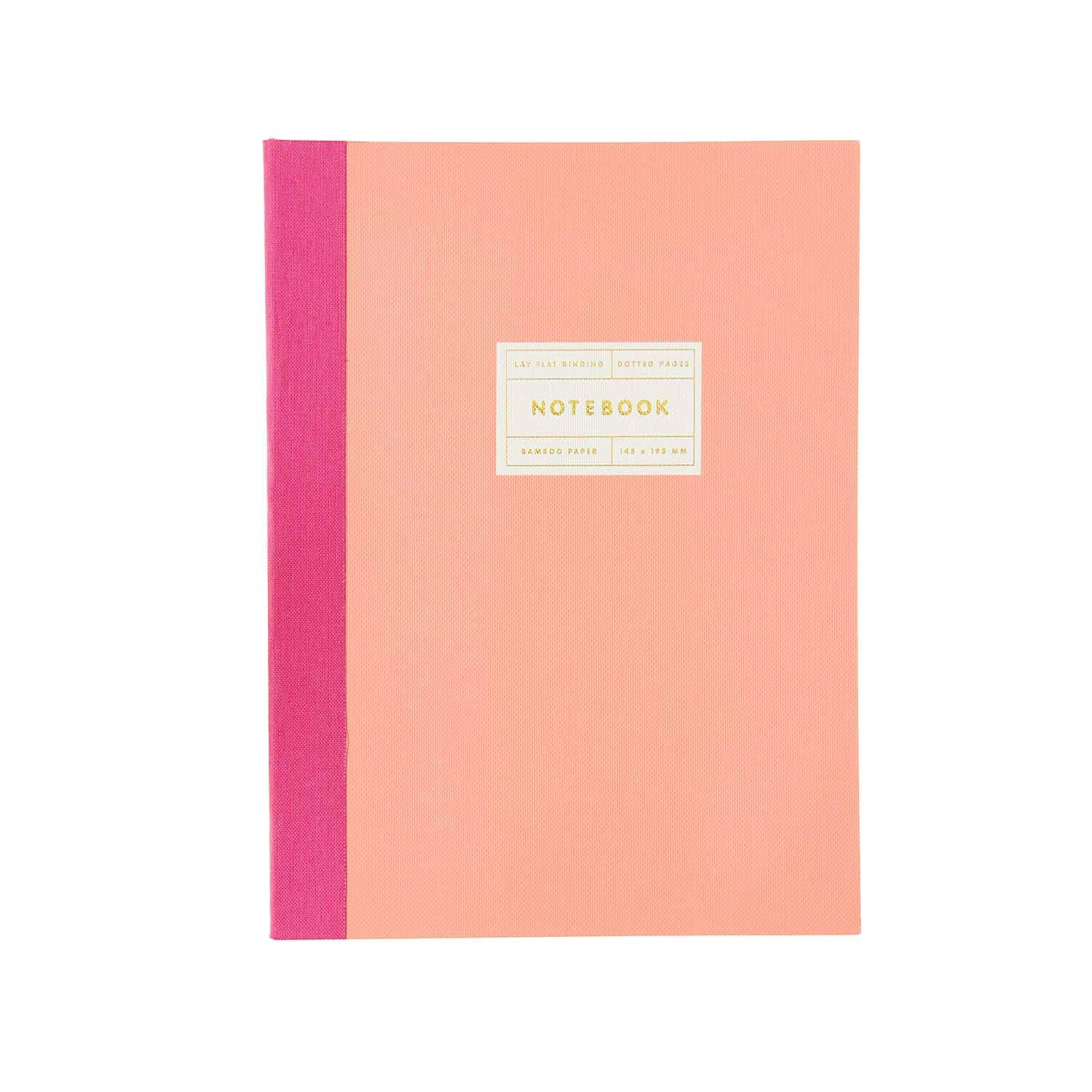Notebook "Premium" Notizbuch Rico Design Neon Koralle