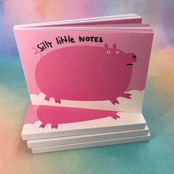 Notizblock "Silly little Notes" Notizblock Slinga Illustration