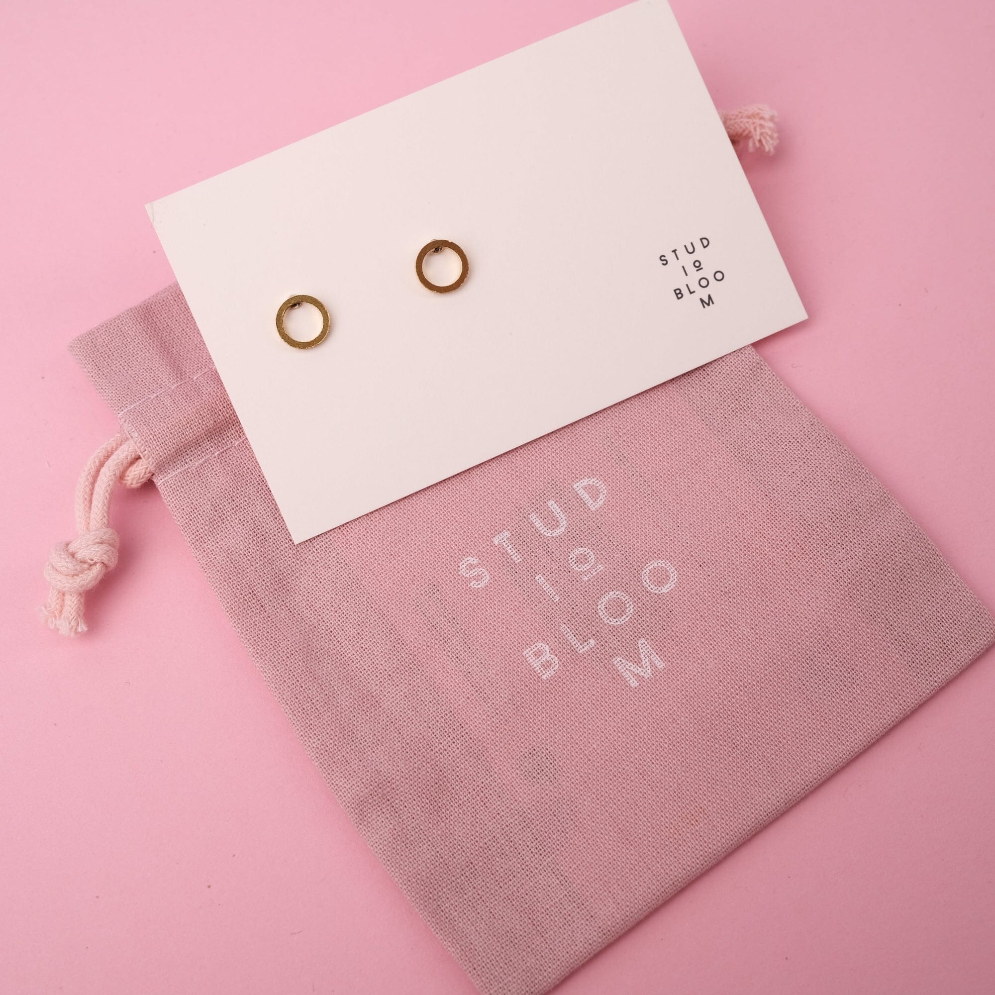 Ohrringe Stecker "Kreis" Ohrringe Studio Bloom
