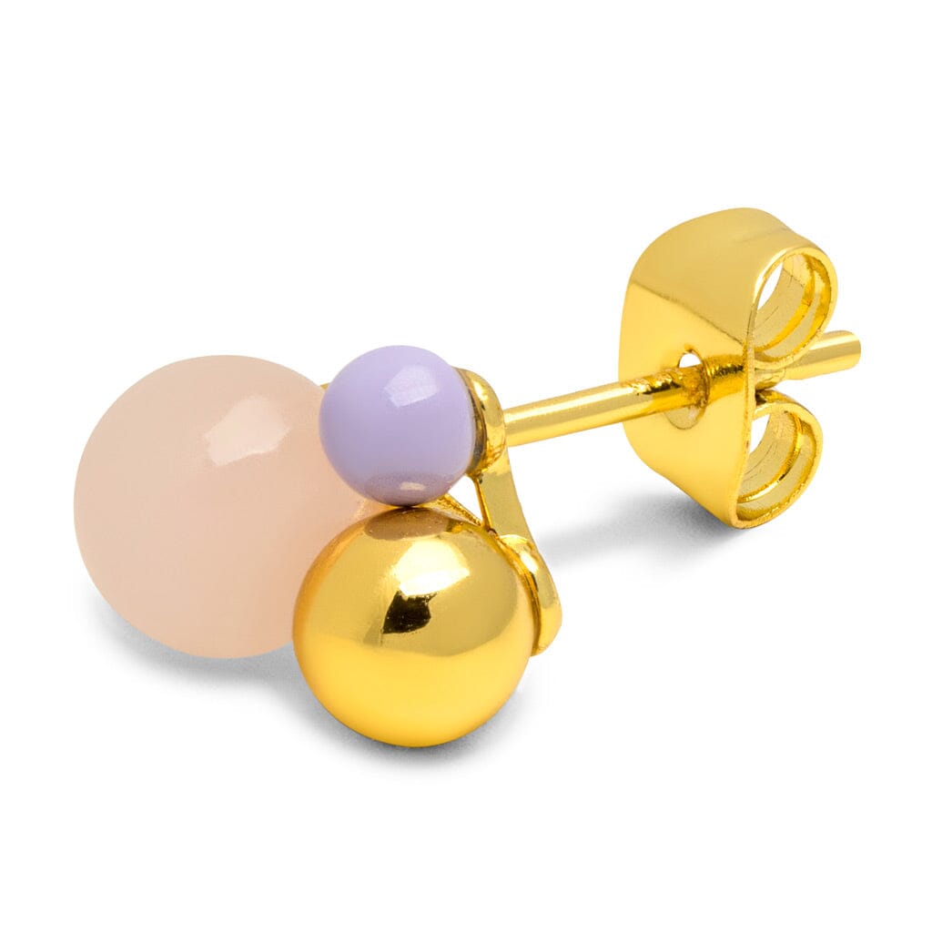 Ohrstecker "Bouquet Rose Quartz" - 1 Stück Ohrringe Lulu Copenhagen