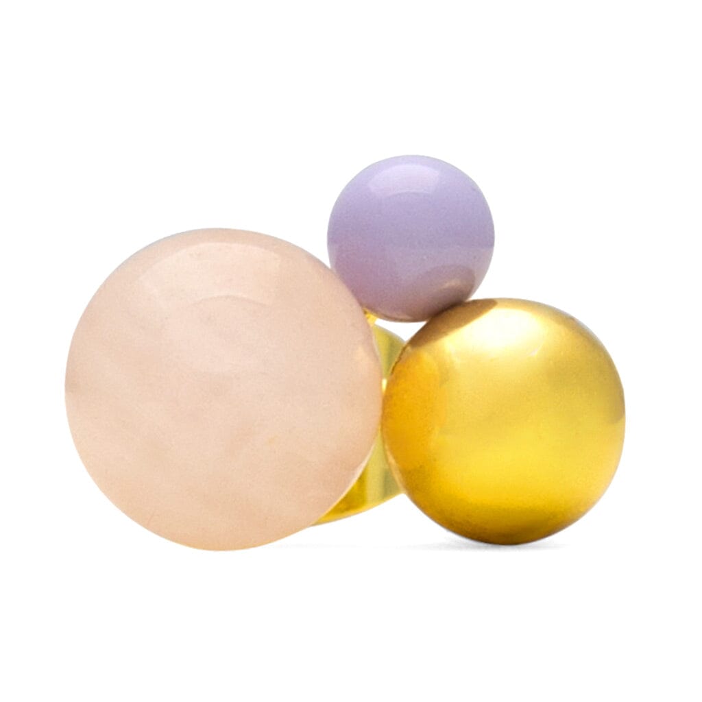 Ohrstecker "Bouquet Rose Quartz" - 1 Stück Ohrringe Lulu Copenhagen