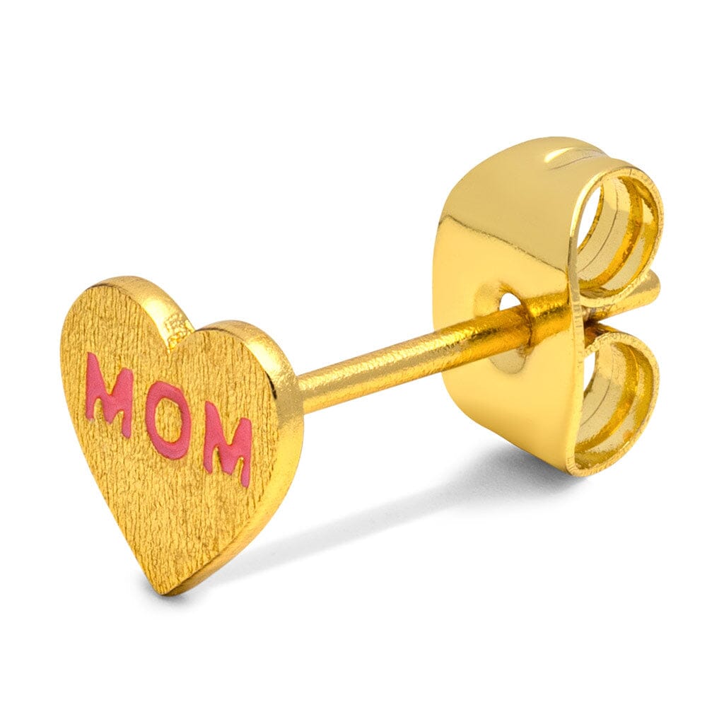 Ohrstecker "Heart Mom" - 1 Stück Ohrringe Lulu Copenhagen
