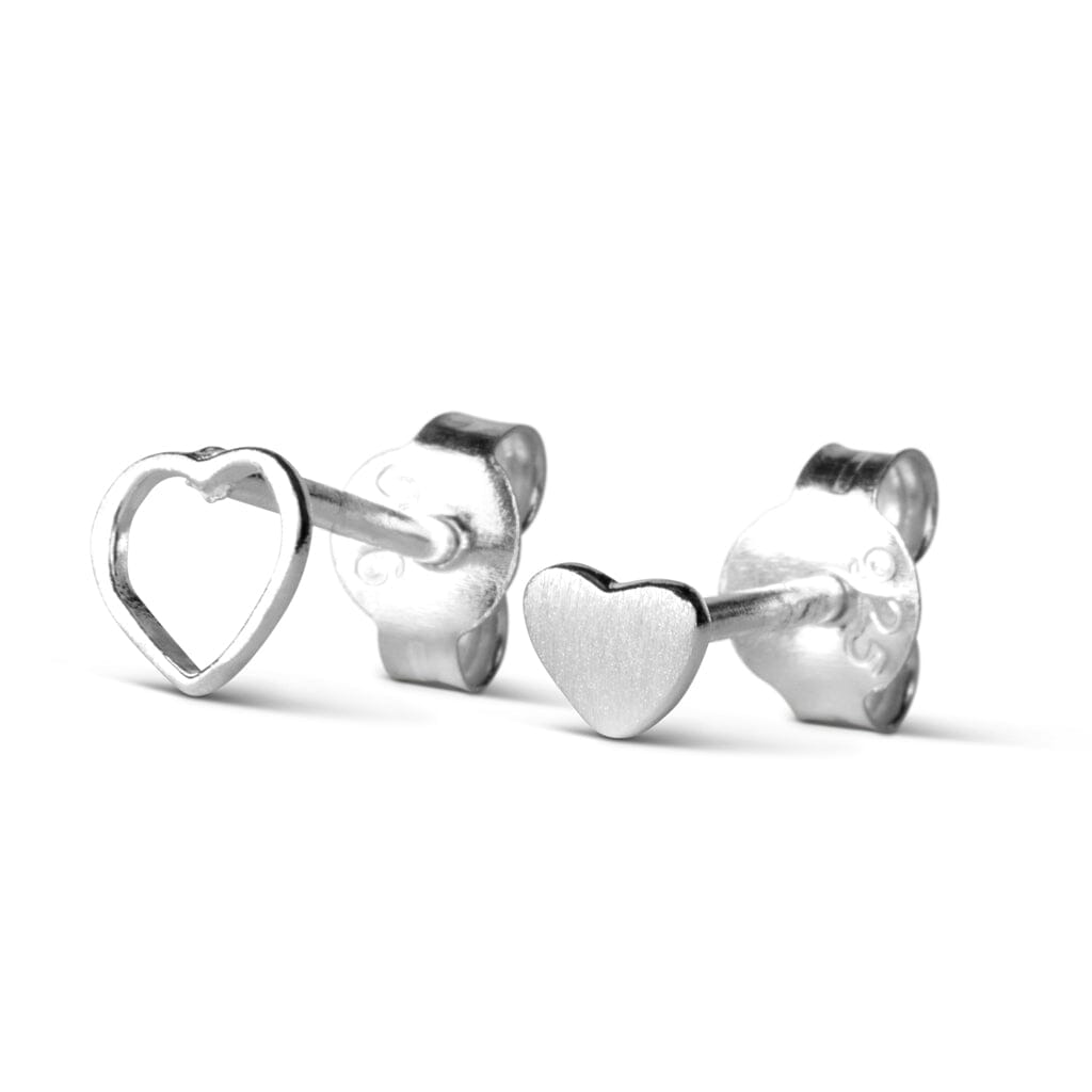 Ohrstecker Set "Family Love" - 2 Stück Ohrringe Lulu Copenhagen Silber