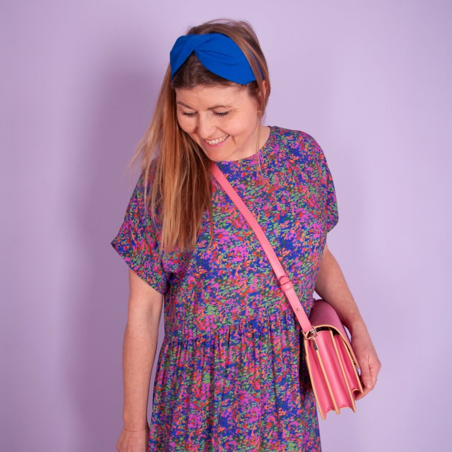 Oversize Kleid "Garden" Kleid Matsch mit Sahne