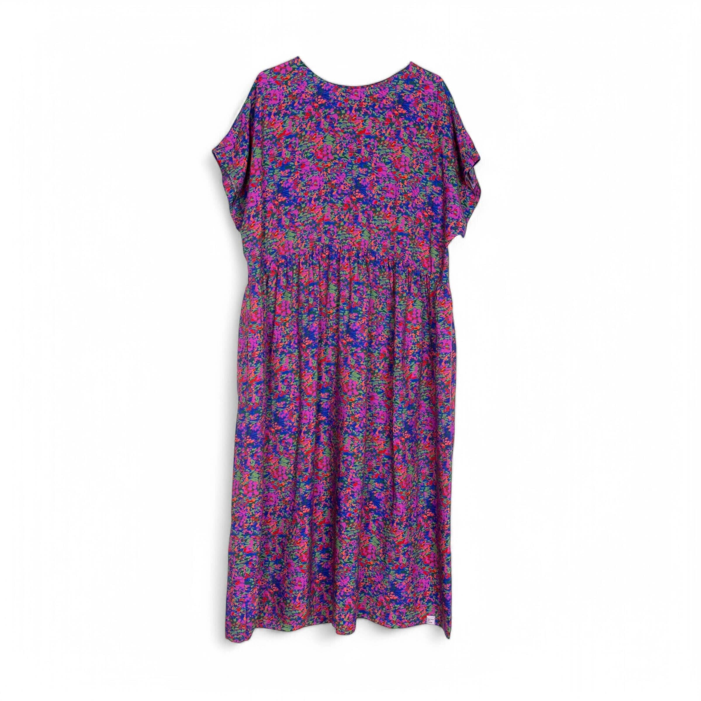 Oversize Kleid "Garden" Kleid Matsch mit Sahne