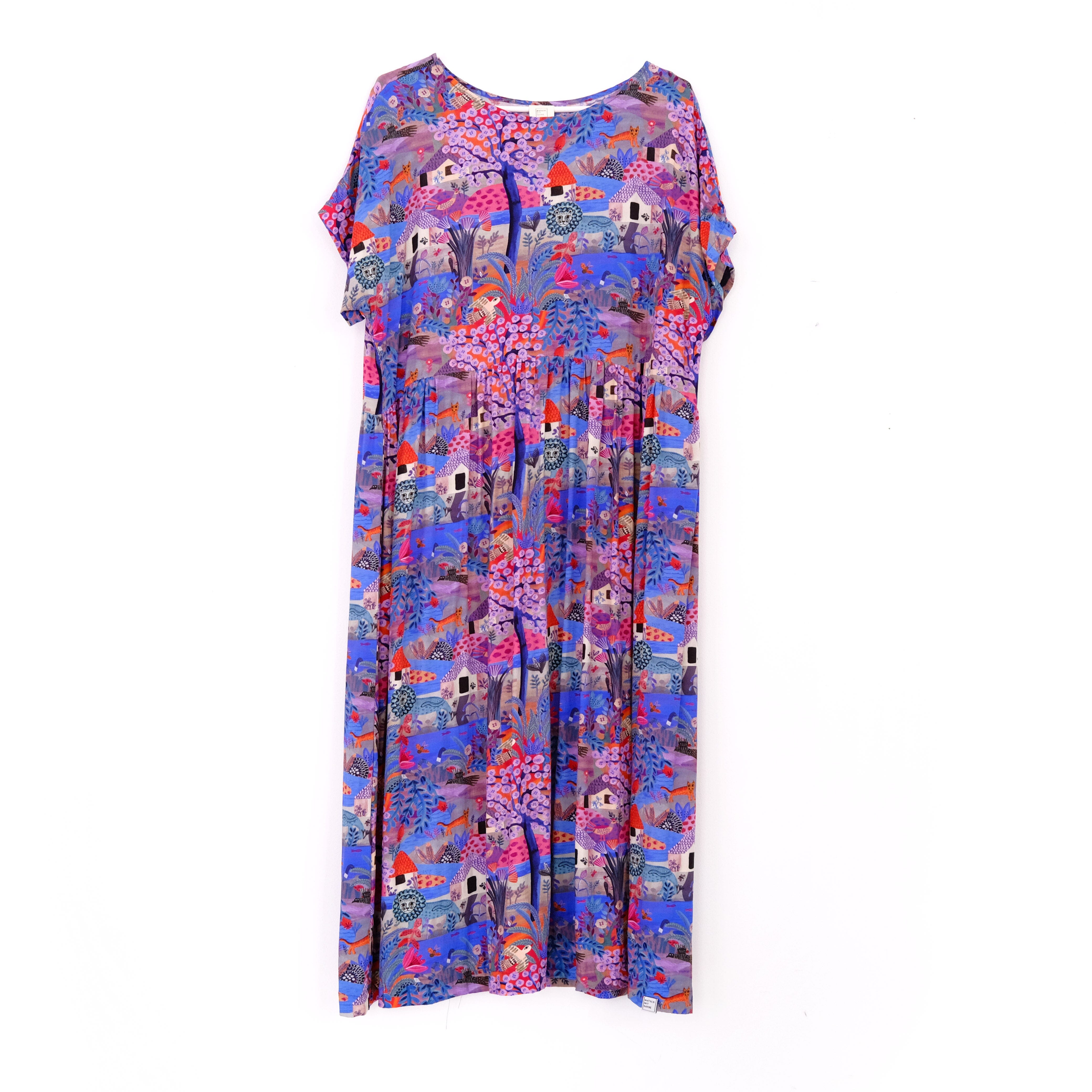 Oversize Kleid "Landscape" Bekleidung & Accessoires Matsch mit Sahne