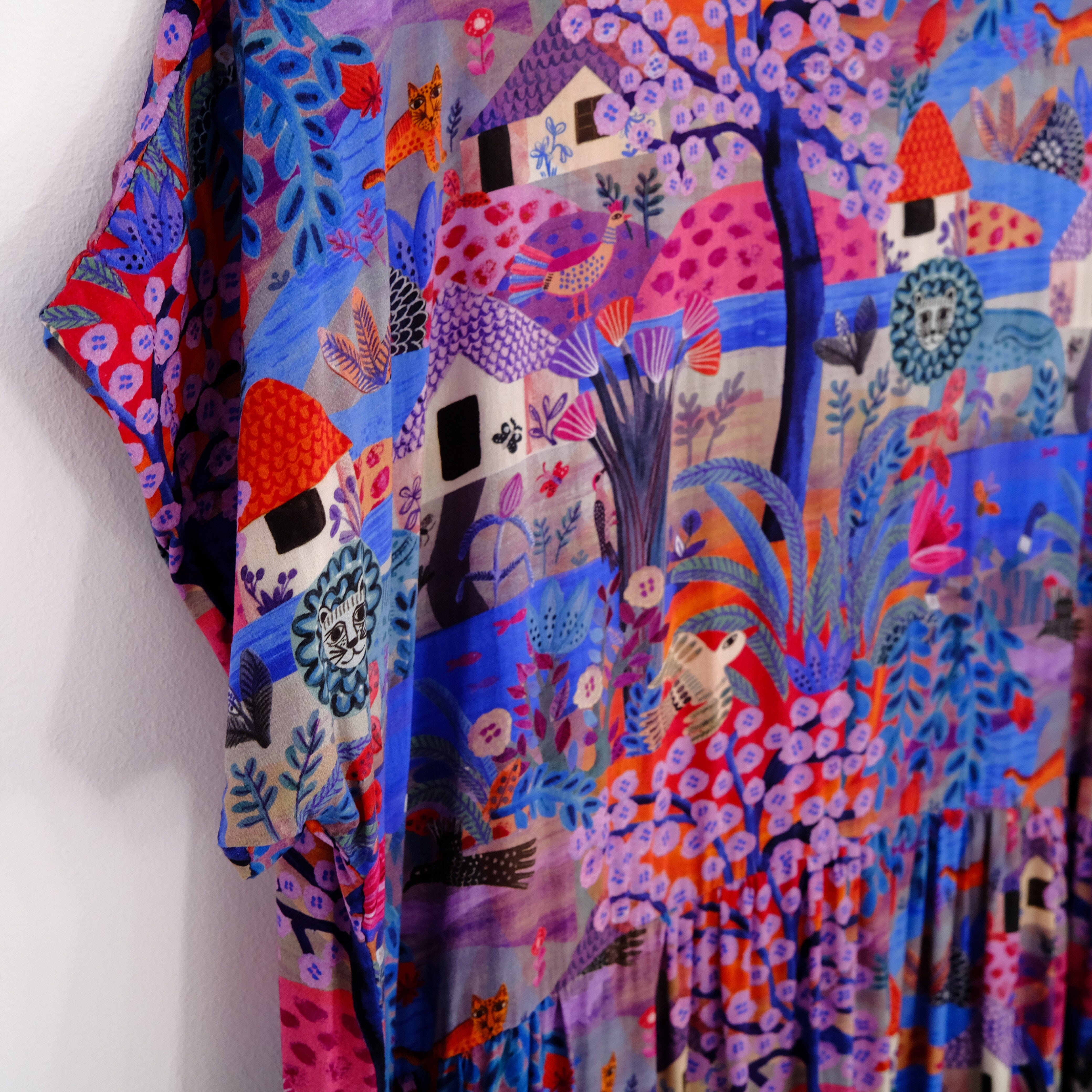Oversize Kleid "Landscape" Bekleidung & Accessoires Matsch mit Sahne