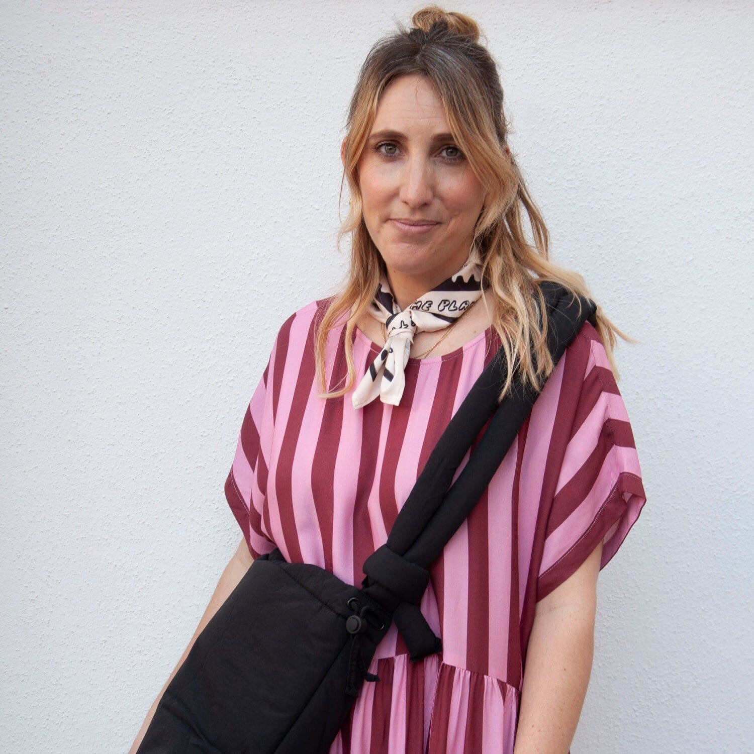 Oversize Kleid "Viskose Stripes" Bekleidung & Accessoires Matsch mit Sahne