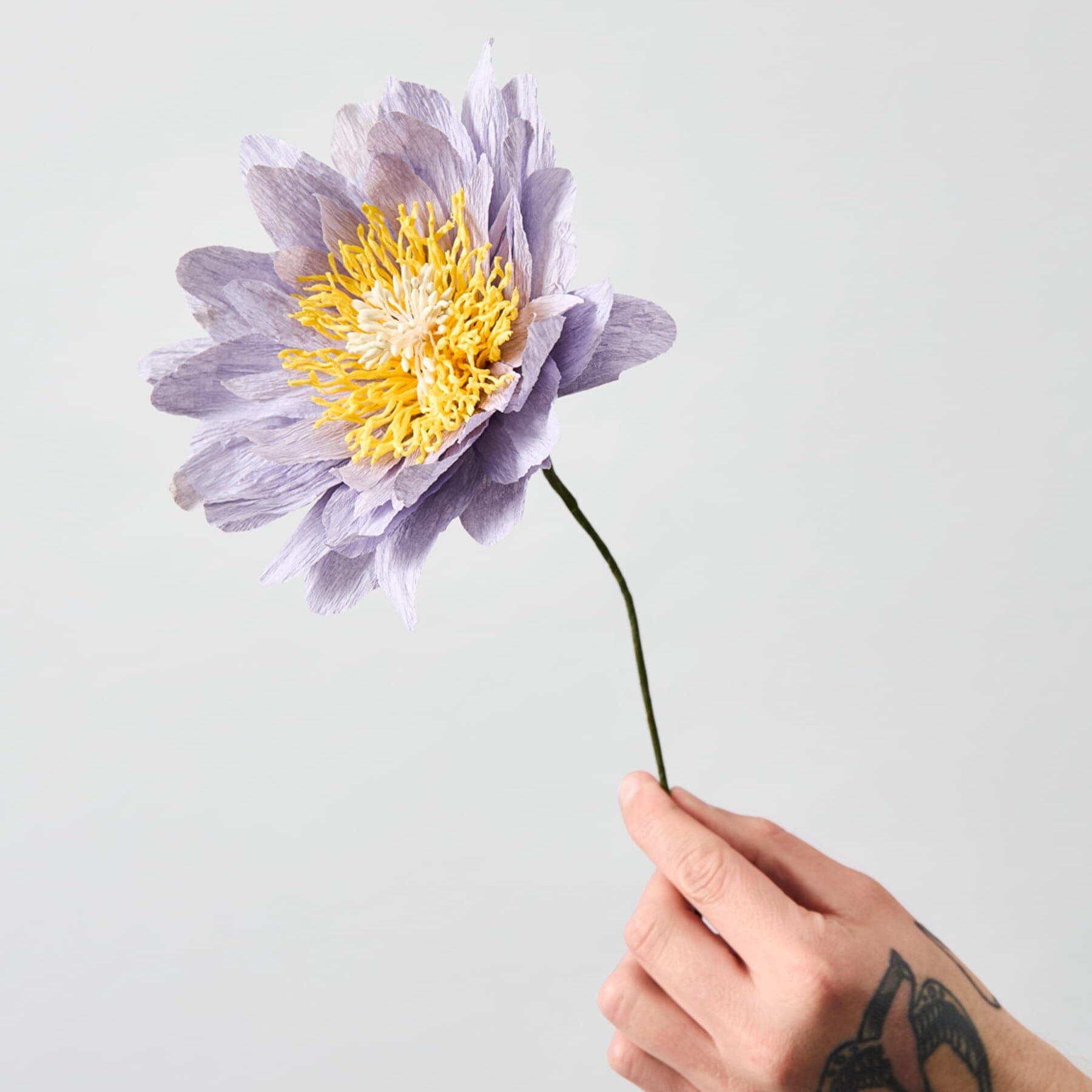 Papierblume "Cottage Rose" purple Studio About
