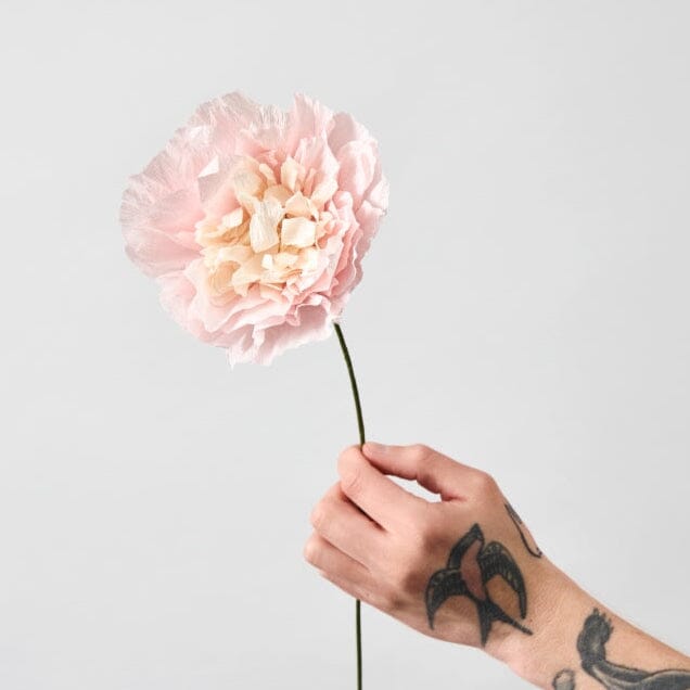 Papierblume "Veggie Rose" rosa Studio About