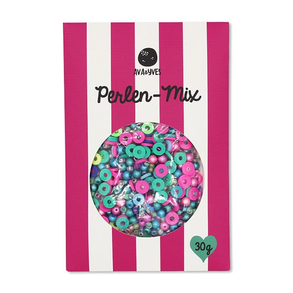 Perlen "Set" Armband ava&yves Pink/Mint