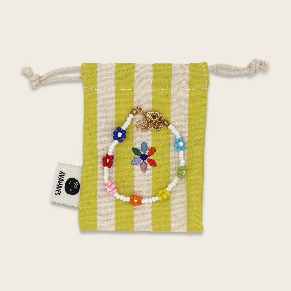Perlenarmband "Blume" Armband ava&yves