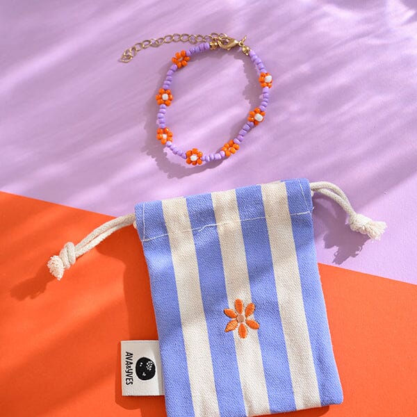 Perlenarmband "Blume" Armband ava&yves