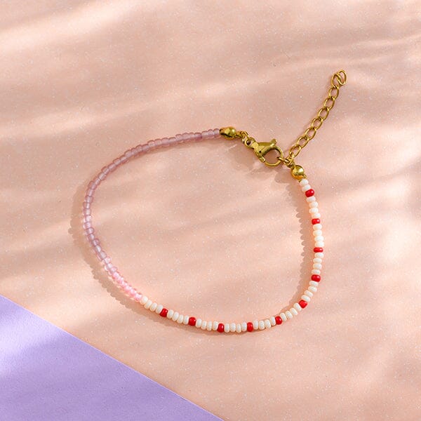 Perlenarmband "Herz" Armband ava&yves