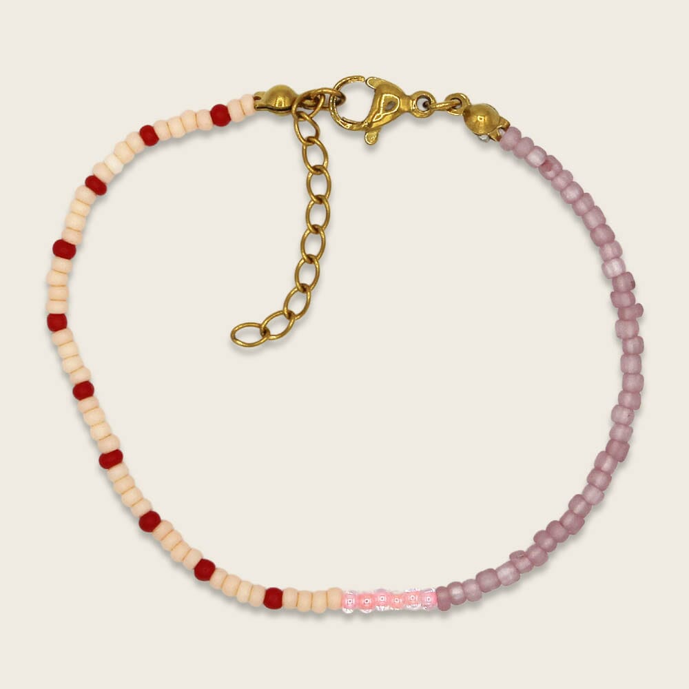 Perlenarmband "Herz" Armband ava&yves