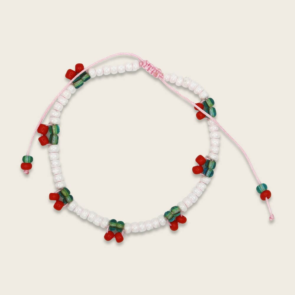 Perlenarmband "Kirschen" Armband ava&yves