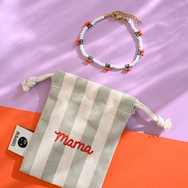 Perlenarmband "Mama" Armband ava&yves