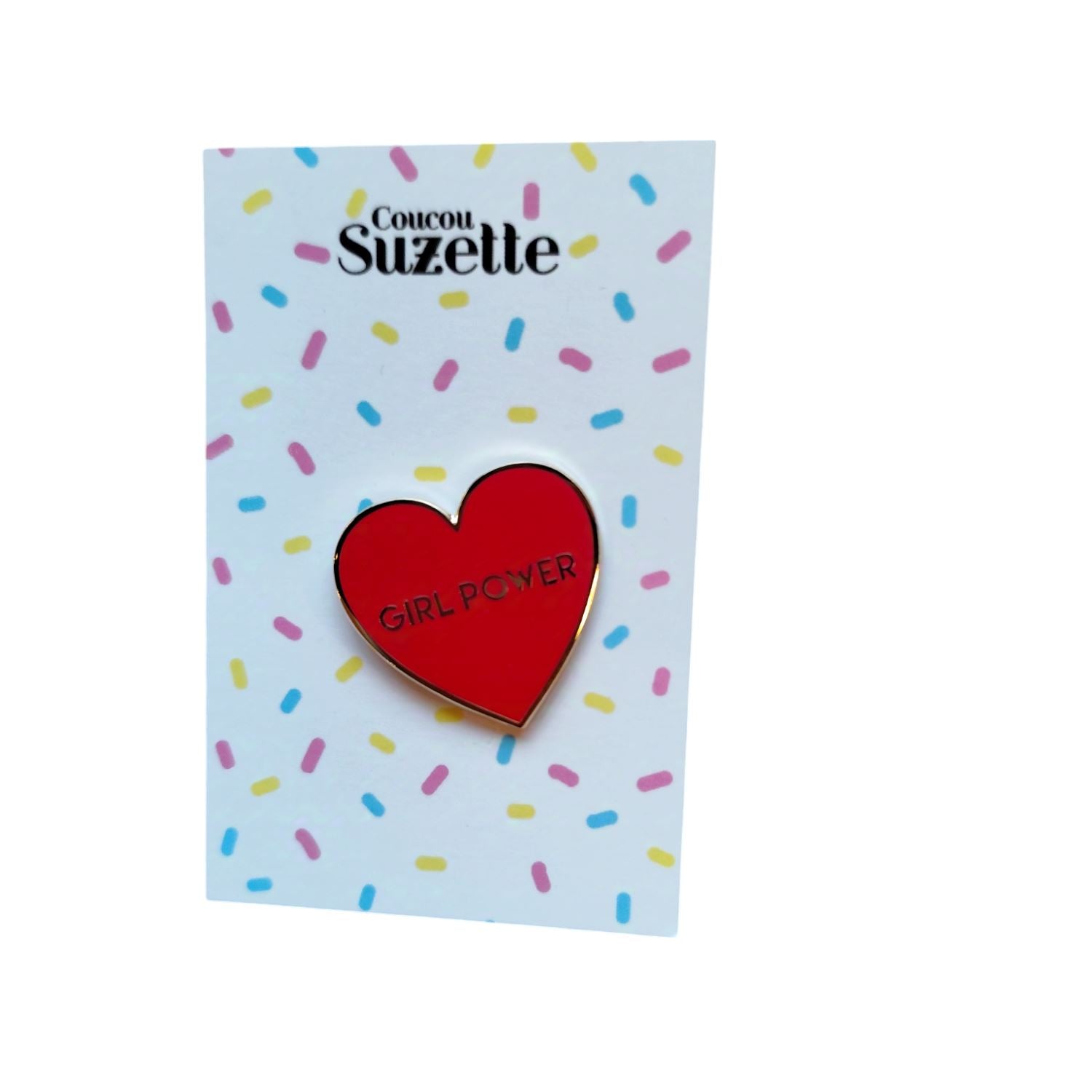 Pin "Girlpower" Coucou Suzette