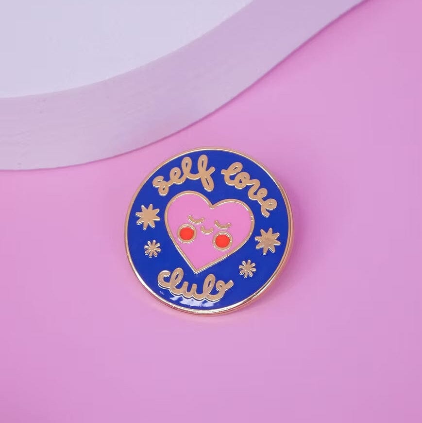 Pin "Self Love Club" Pin Malicieuse