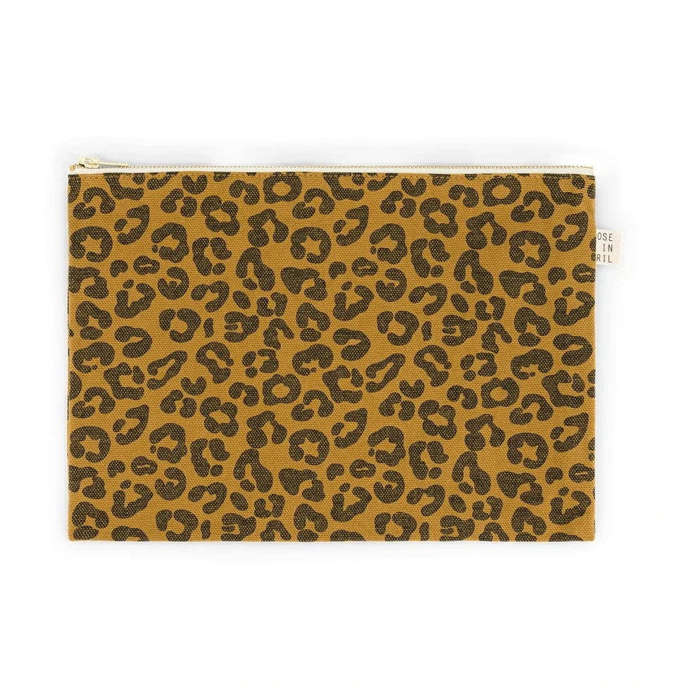 Pochette "Leo" Kosmetiktasche Rose in April Caramel