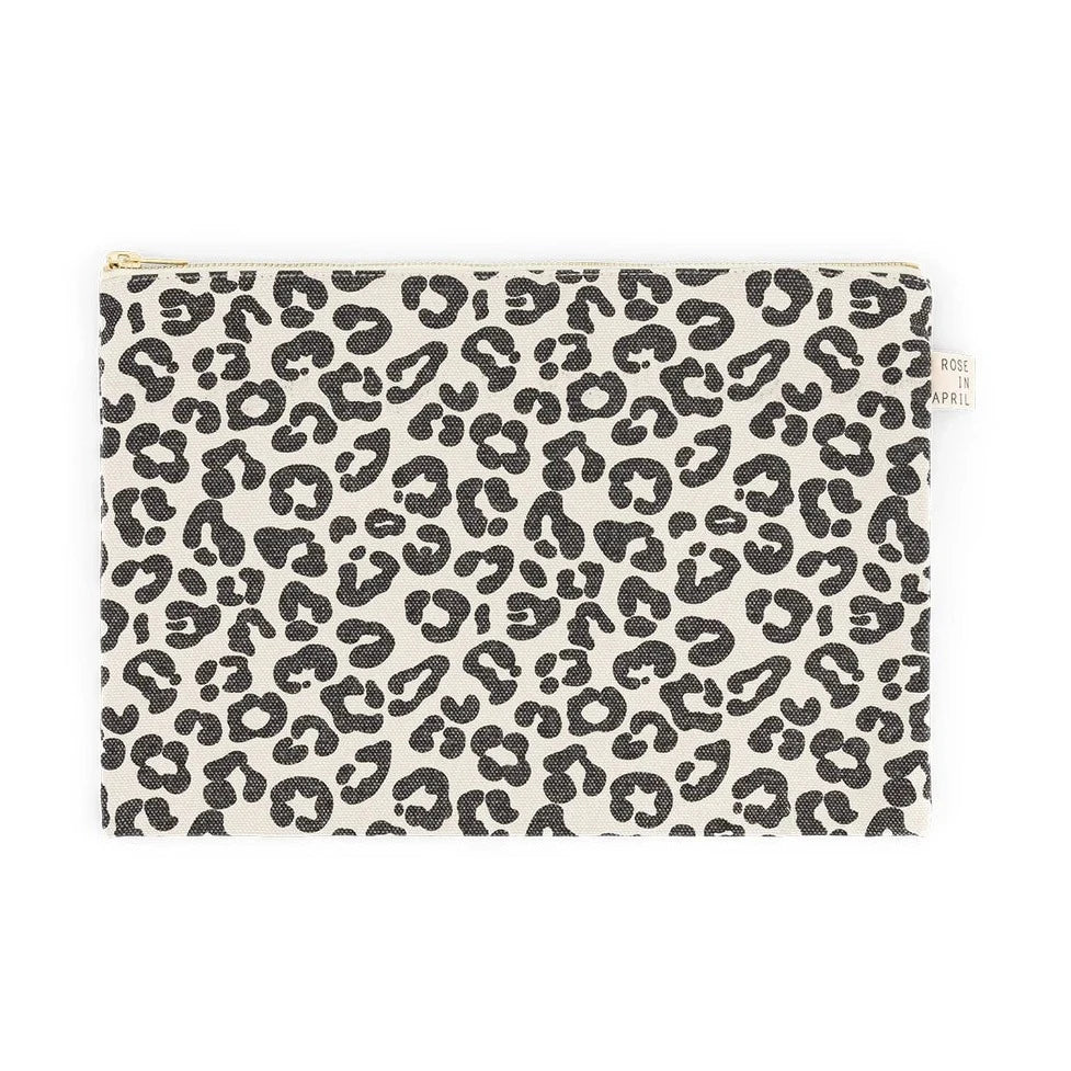 Pochette "Leo" Kosmetiktasche Rose in April Creme