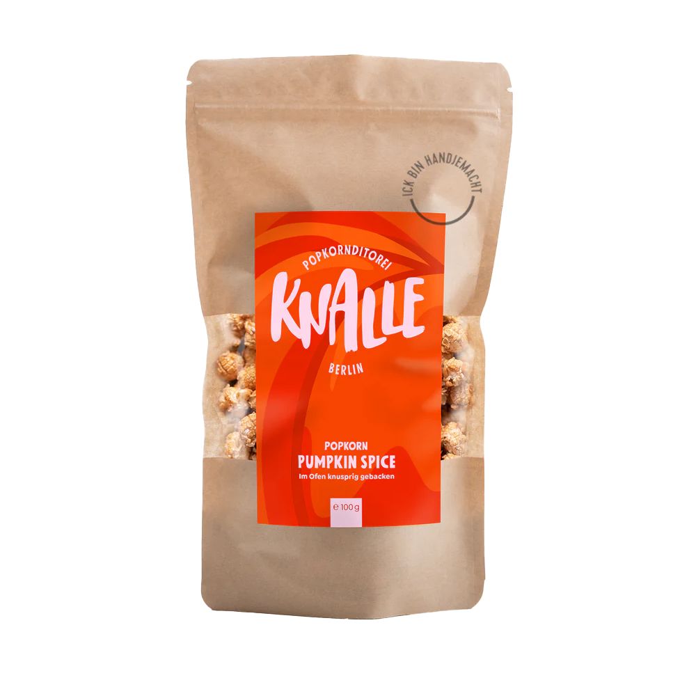 Popcorn "Pumpkin Spice" Süßigkeit Knalle