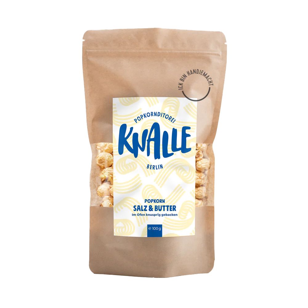 Popcorn "Salz & Butter" Süßigkeit Knalle