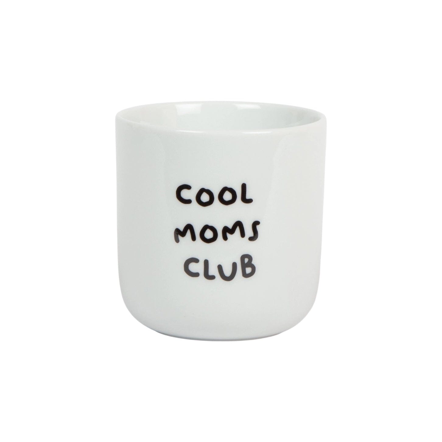Porzellanbecher "Cool Moms Club" Caffeebecher Frau Hansen