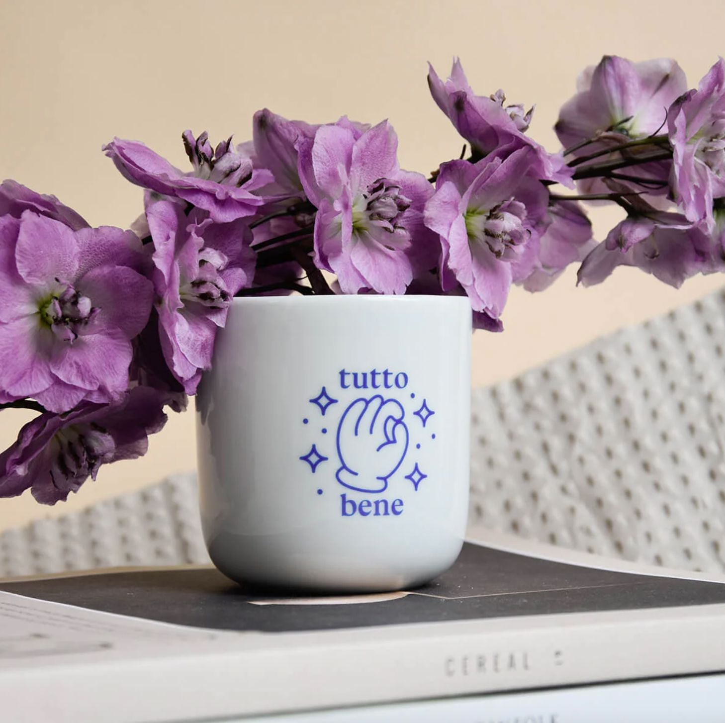 Porzellanbecher "tutto bene" Caffeebecher Studio Ciao