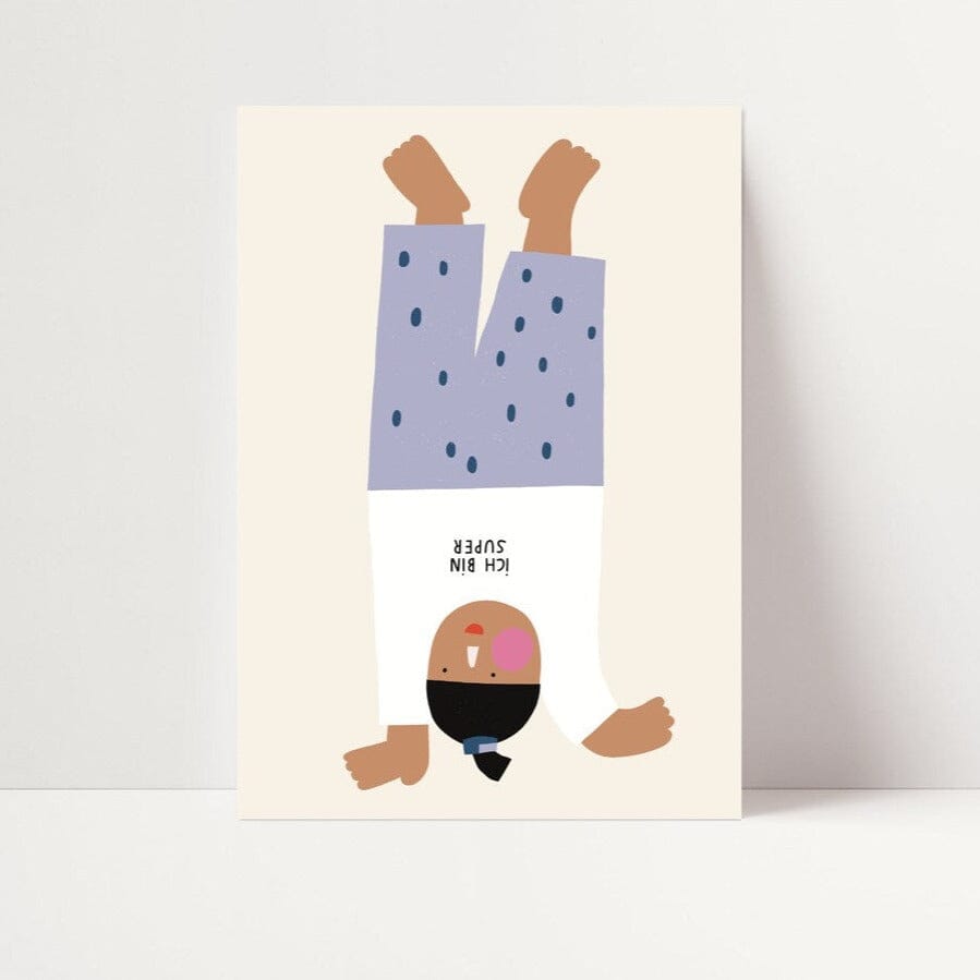 Poster "Handstand" - A4 Poster Jane Holtewert
