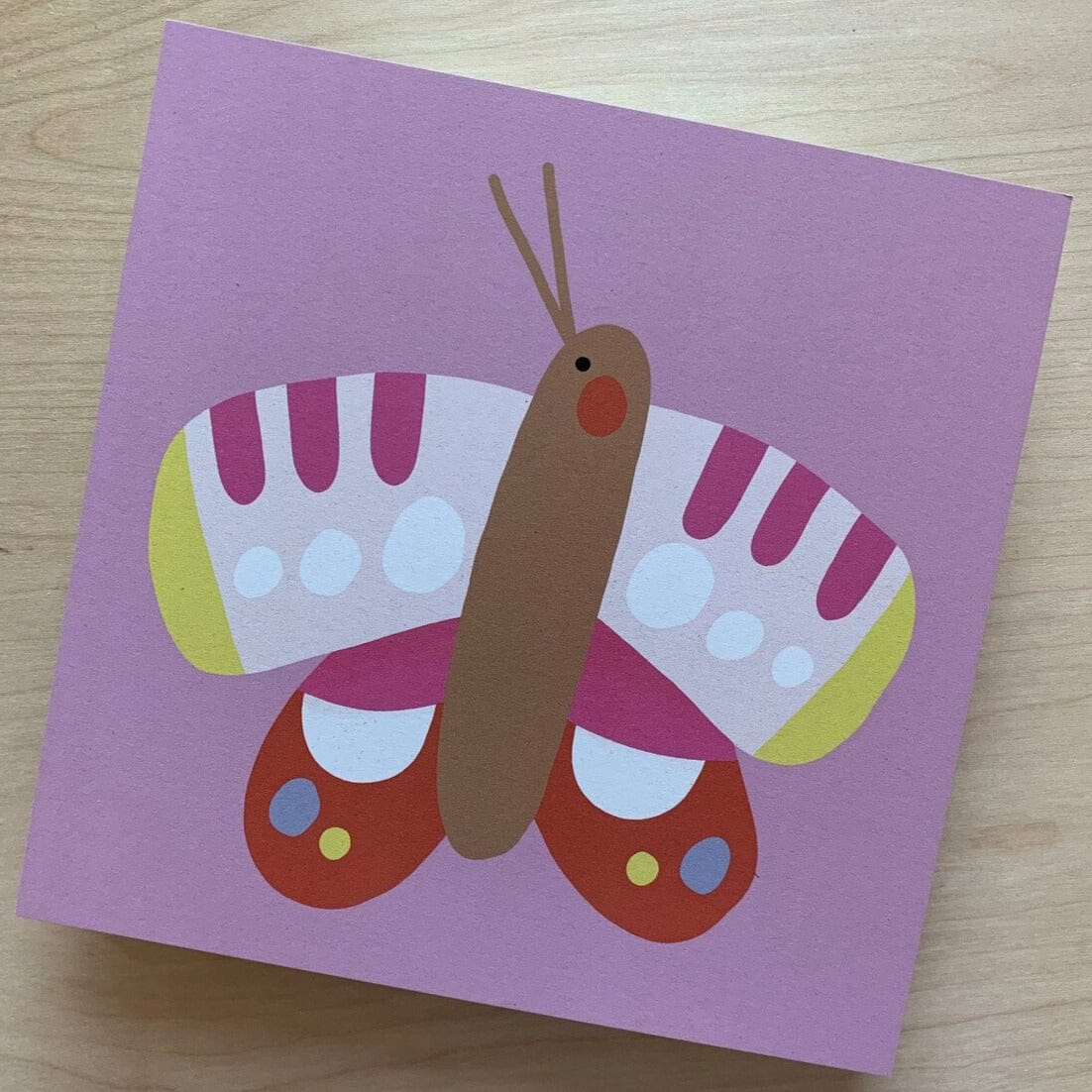 Poster "Schmetterling" - Quadrat Poster Jane Holtewert