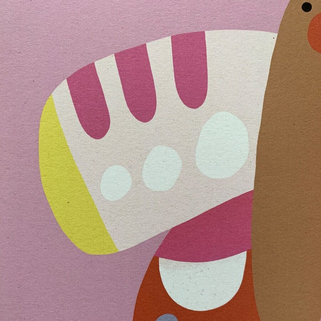 Poster "Schmetterling" - Quadrat Poster Jane Holtewert