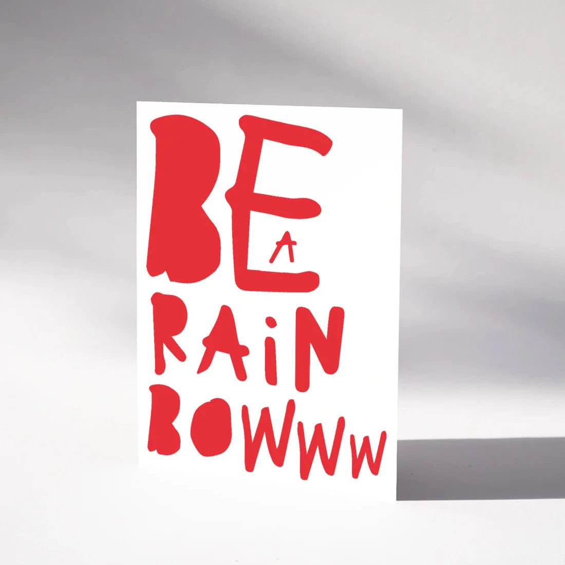 Postkarte "Be A Rainbowww" Postkarte Mari&Anne