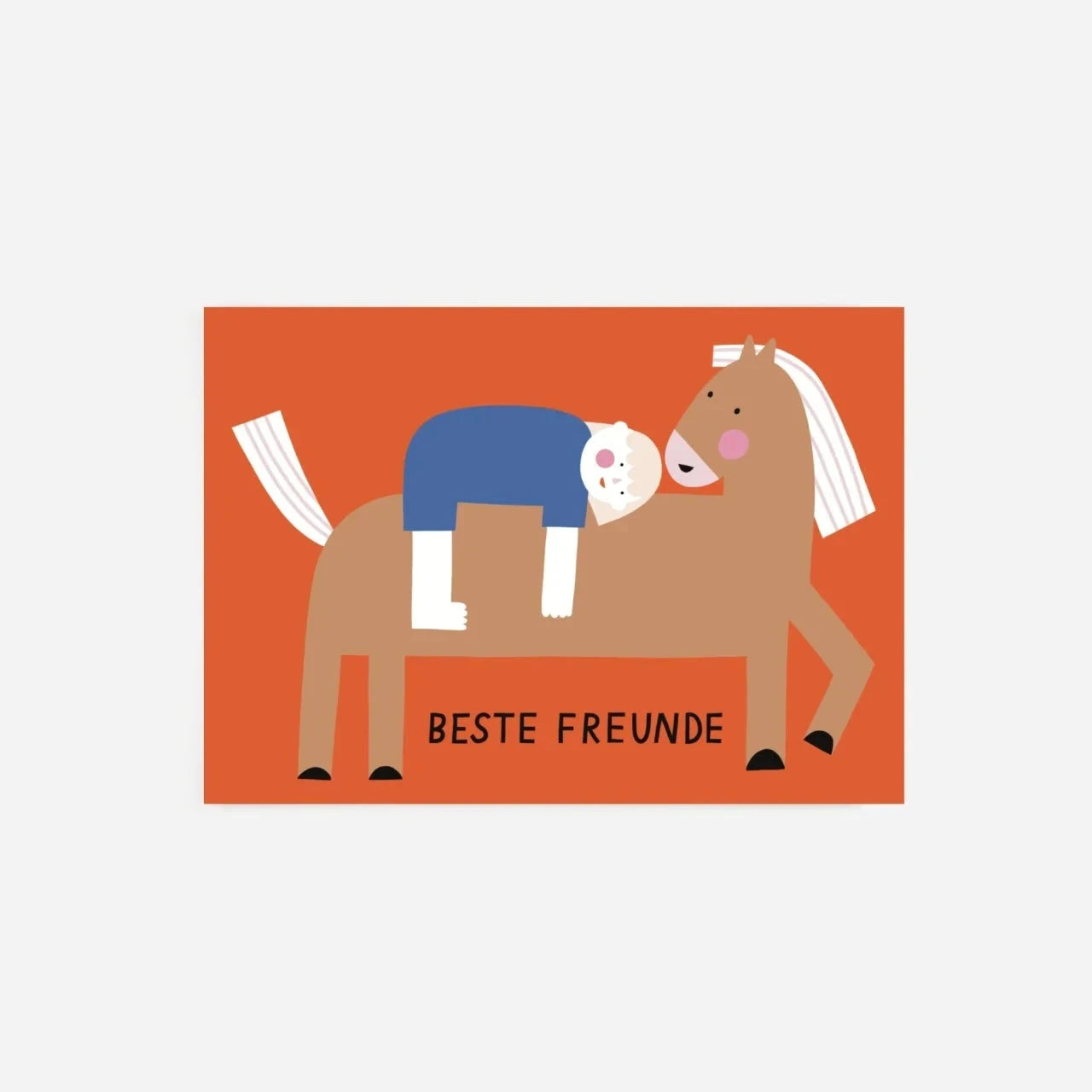 Postkarte "Beste Freunde" Postkarte Jane Holtewert