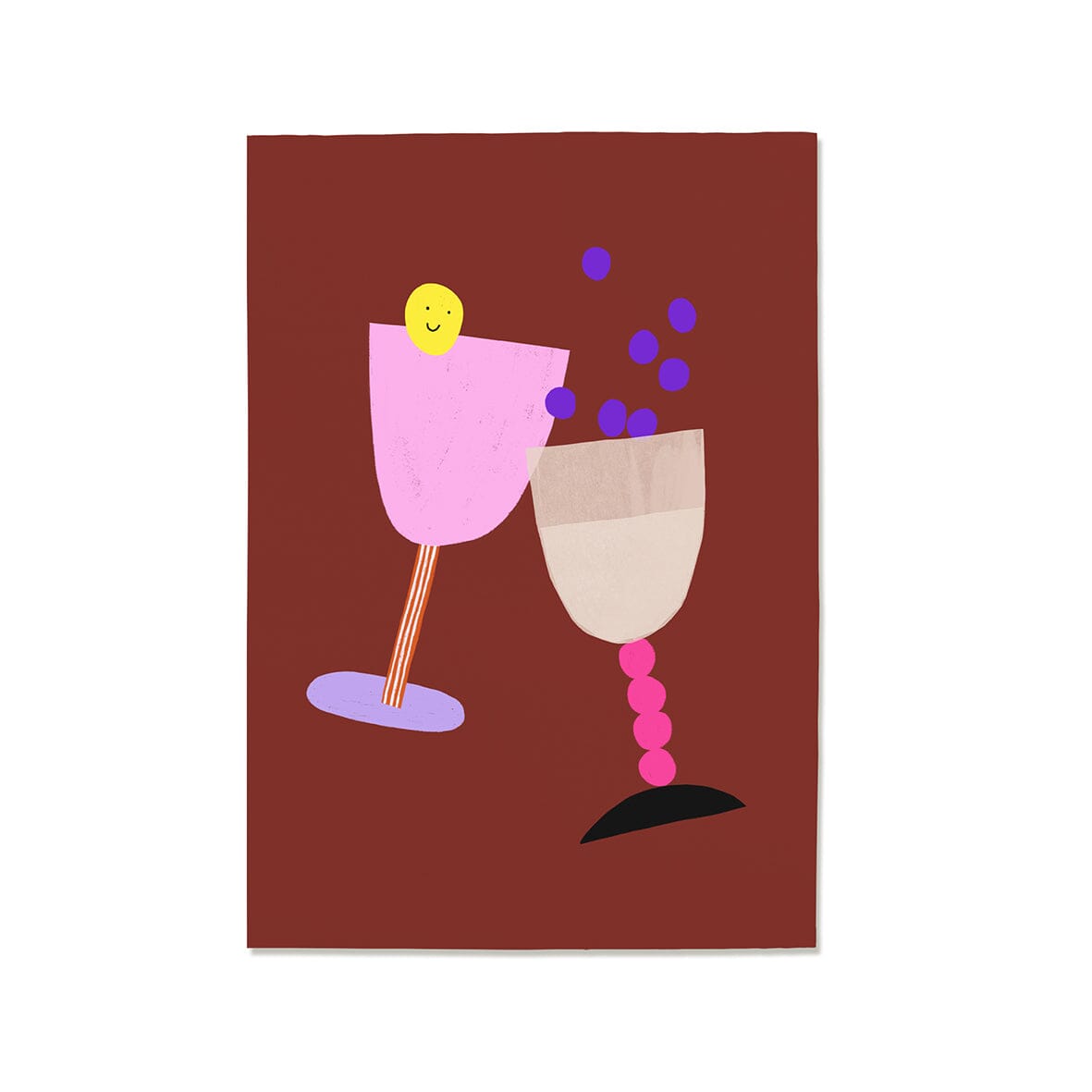 Postkarte "Cheers" Postkarte nuukk