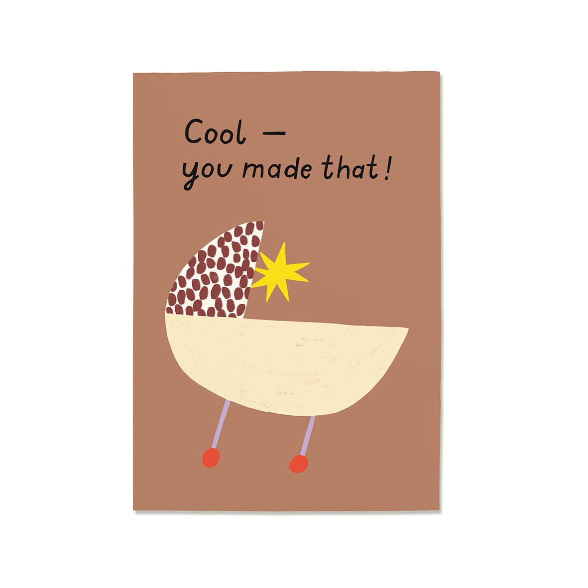 Postkarte "Cool-you made that!" Postkarte nuukk