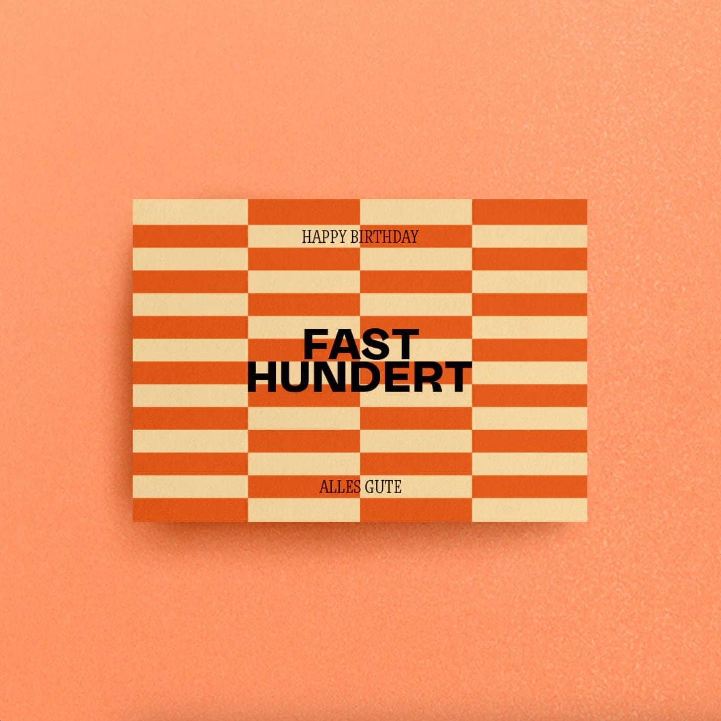 Postkarte "Fast Hundert" Postkarte Studio Ciao