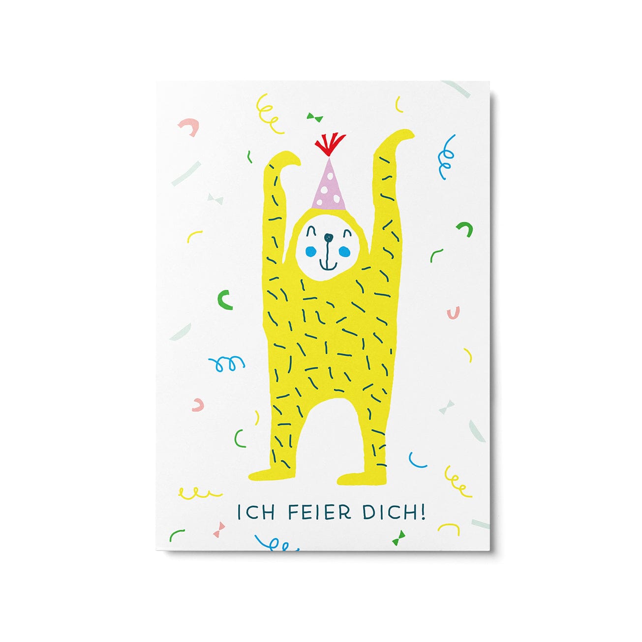 Postkarte "Faultierparty" Postkarte Unter Pinien