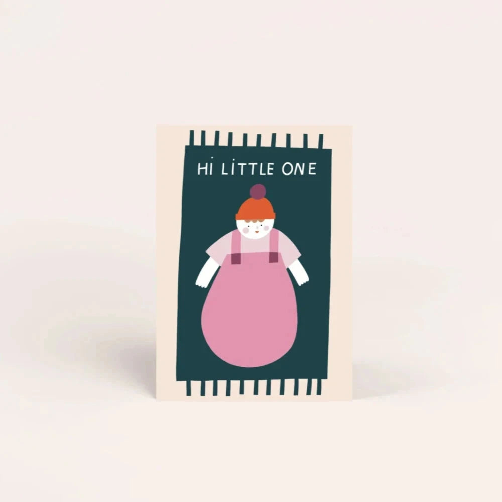 Postkarte "Hi Little One" Postkarte Jane Holtewert
