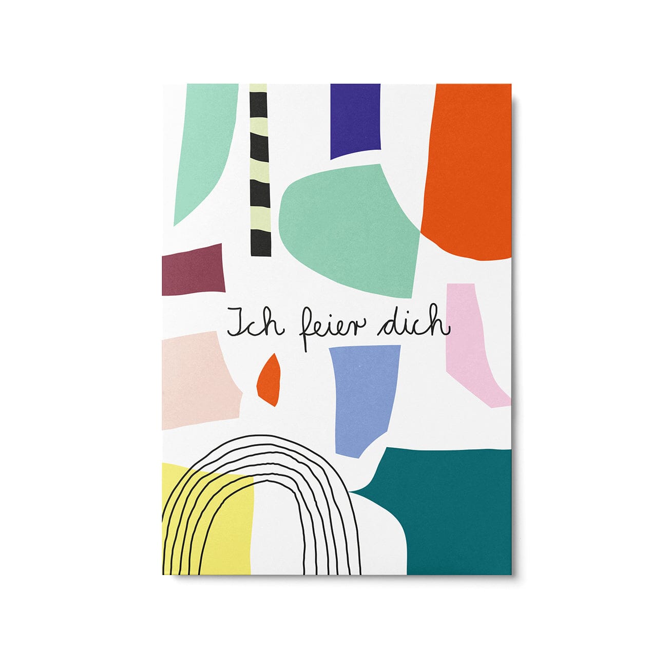 Postkarte "Ich feier dich" Postkarte Unter Pinien