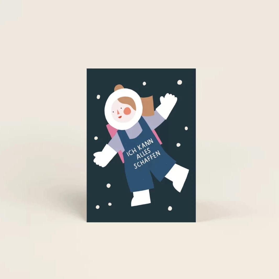 Postkarte "Ich kann alles schaffen" Postkarte Jane Holtewert