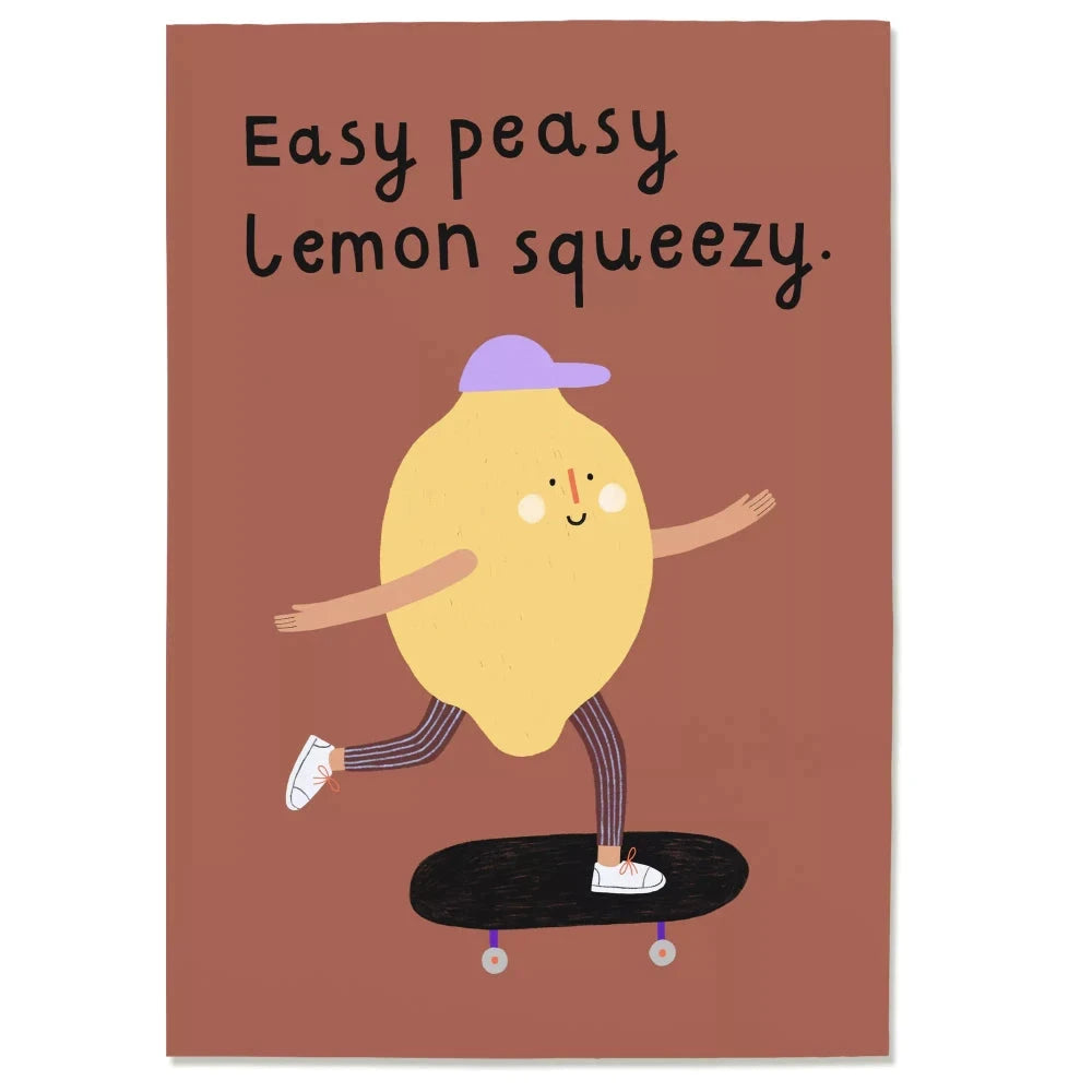 Postkarte "Lemon" Postkarte Nuukk