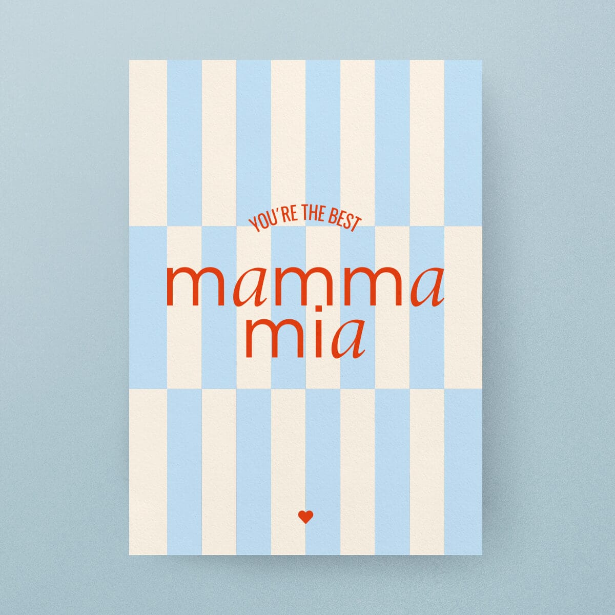 Postkarte "mamma mia" Postkarte Studio Ciao