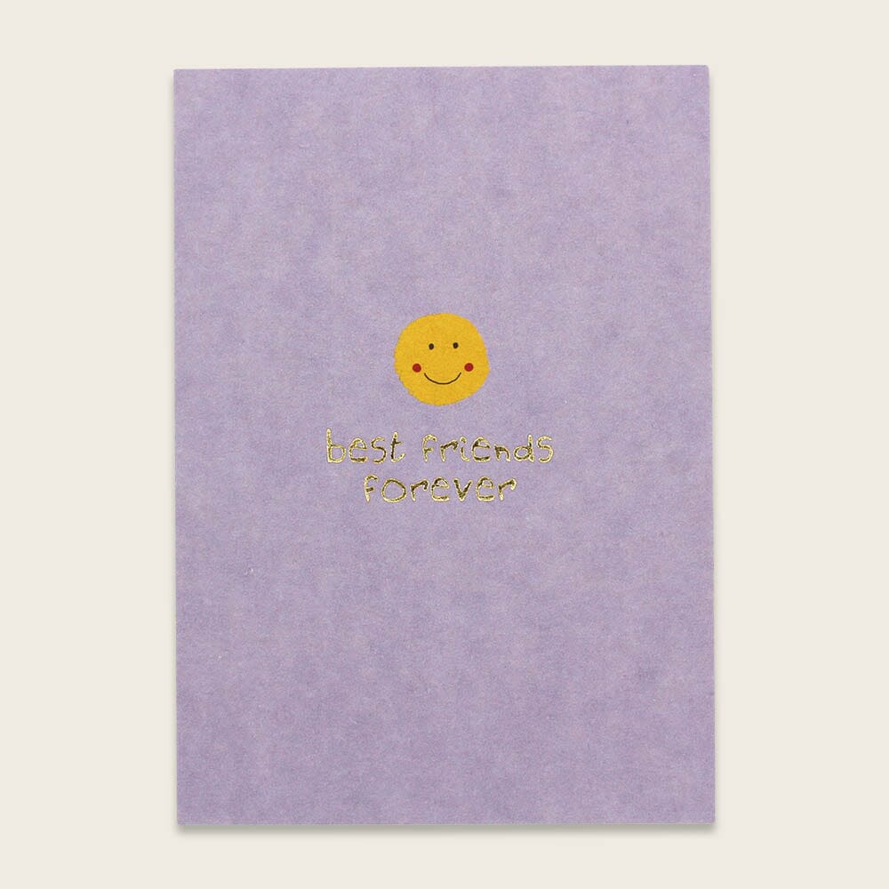 Postkarte "Smiley BFF" Postkarte ava&yves
